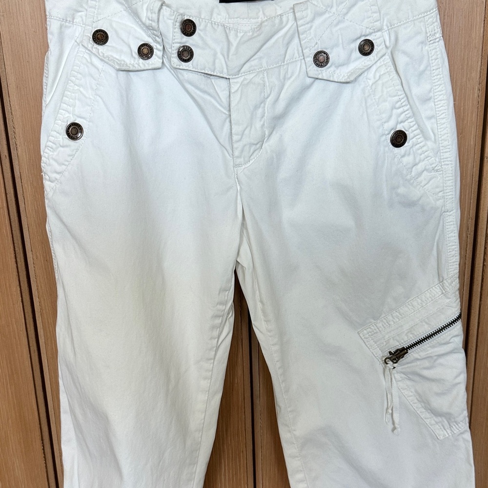 Express Capri pants, size 0, white